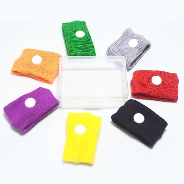 Physical Method Carsickness Prevention Antiemetic Polyester Wristband, One Pair, Pink, Green, Grey, Blue, Red, White, Yellow, Black, Orange