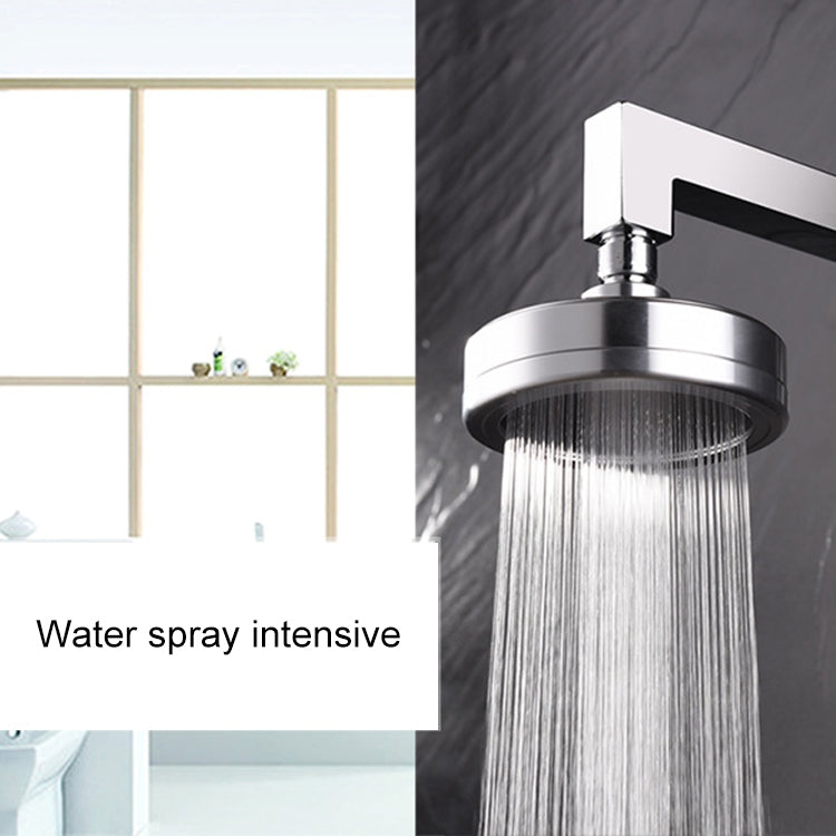 Removable and Washable 304 Stainless Steel Round Pressurized Top Spray Shower Head, Size: 118mm, Pattern H