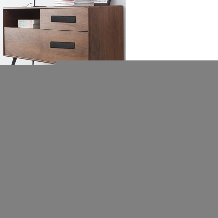 Simple Wardrobe Slotted Scrub Handle Concealed Recessed Drawer Invisible Handle, Hole Distance：160mm, 160mm
