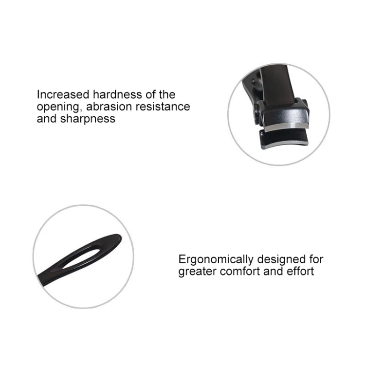 Nail Art Tool Nail Clipper Stainless Steel Nail Nipper, Size: L, 8.8 x 1.6cm, Size: 8.8 x 1.6cm (Silver)
