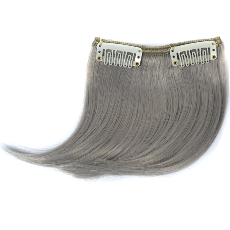 Color Gradient Invisible Seamless Hair Extension Wig Piece Straight Hair Piece Color Bangs Hair Piece