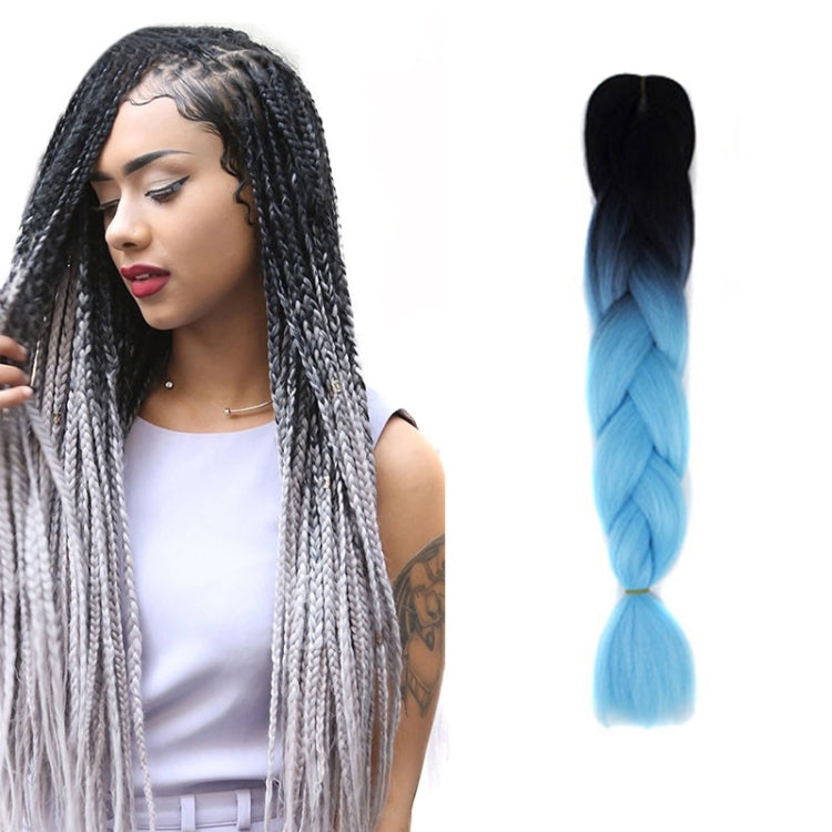 Fashion Color Gradient Individual Braid Wigs Chemical Fiber Big Braids, Length: 60cm(04 Black+Red), 04, 05, 07, 09, 10, 11, 12, 13, 14, 19, 20, 22, 23, 24, 32, 33, 39, 40, 41, 48, 52, 53, 55, 57, 58, 60