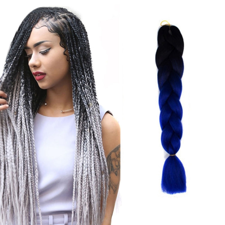 Fashion Color Gradient Individual Braid Wigs Chemical Fiber Big Braids, Length: 60cm(04 Black+Red), 04, 05, 07, 09, 10, 11, 12, 13, 14, 19, 20, 22, 23, 24, 32, 33, 39, 40, 41, 48, 52, 53, 55, 57, 58, 60