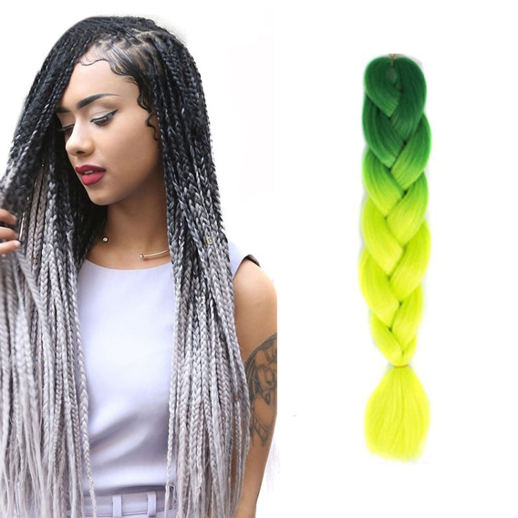 Fashion Color Gradient Individual Braid Wigs Chemical Fiber Big Braids, Length: 60cm(04 Black+Red), 04, 05, 07, 09, 10, 11, 12, 13, 14, 19, 20, 22, 23, 24, 32, 33, 39, 40, 41, 48, 52, 53, 55, 57, 58, 60