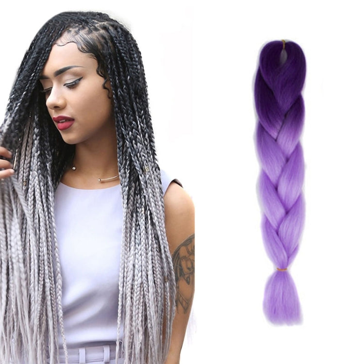 Fashion Color Gradient Individual Braid Wigs Chemical Fiber Big Braids, Length: 60cm(04 Black+Red), 04, 05, 07, 09, 10, 11, 12, 13, 14, 19, 20, 22, 23, 24, 32, 33, 39, 40, 41, 48, 52, 53, 55, 57, 58, 60
