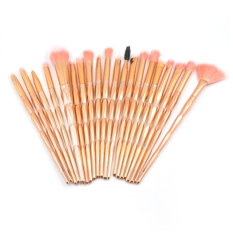 20 in 1 Diamond Handle Eye Brush Multi-functional Makeup Brush, Pink+Blue Handle and Purple Brush, HCB9120A, HCB9120B, HCB9120C, HCB9120D, HCB9120E, HCB9120F, HCB9120G