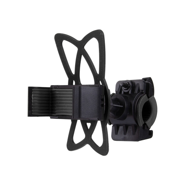 360 Degree Rotation Bicycle Phone Holder with Flexible Stretching Clip for iPhone 7 & 7 Plus / iPhone 6 & 6 Plus / iPhone 5 & 5C & 5s