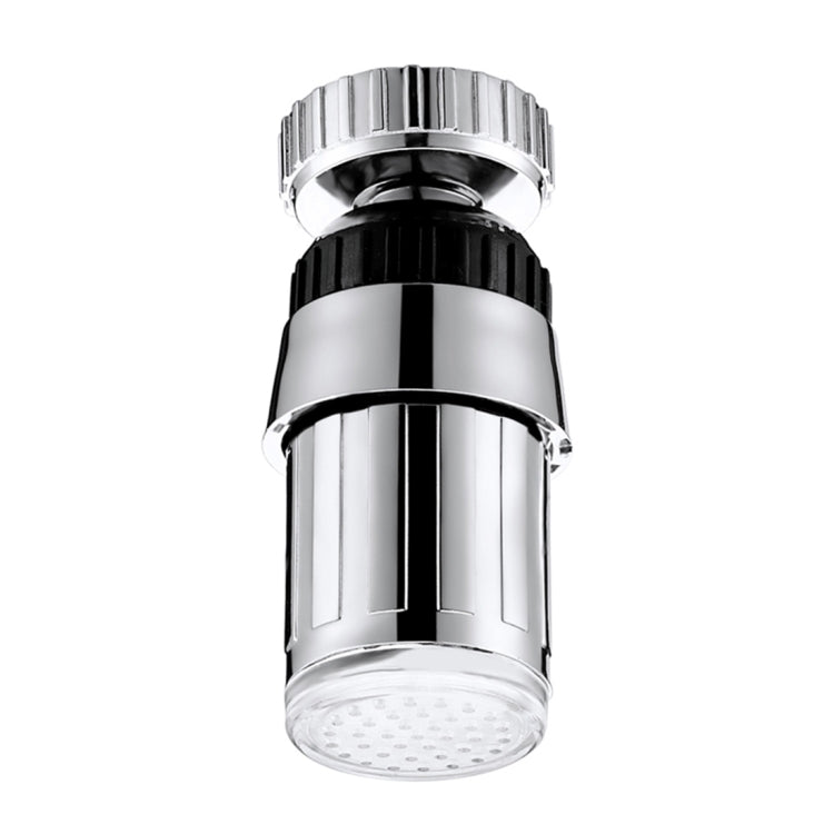 SDF-B6 1 LED ABS Temperature Sensor 3-color LED Faucet Light Water Glow Shower, Size: 58 x 24mm, Interface: 22mm (Silver), SDF-B6 3-color