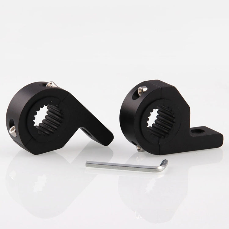 MB-EA076-1 Motorcycle Modification Accessories 20-30mm Universal Guardrail Spotlight Fixed Clip Bracket, Spotlight Fixed Clip Bracket