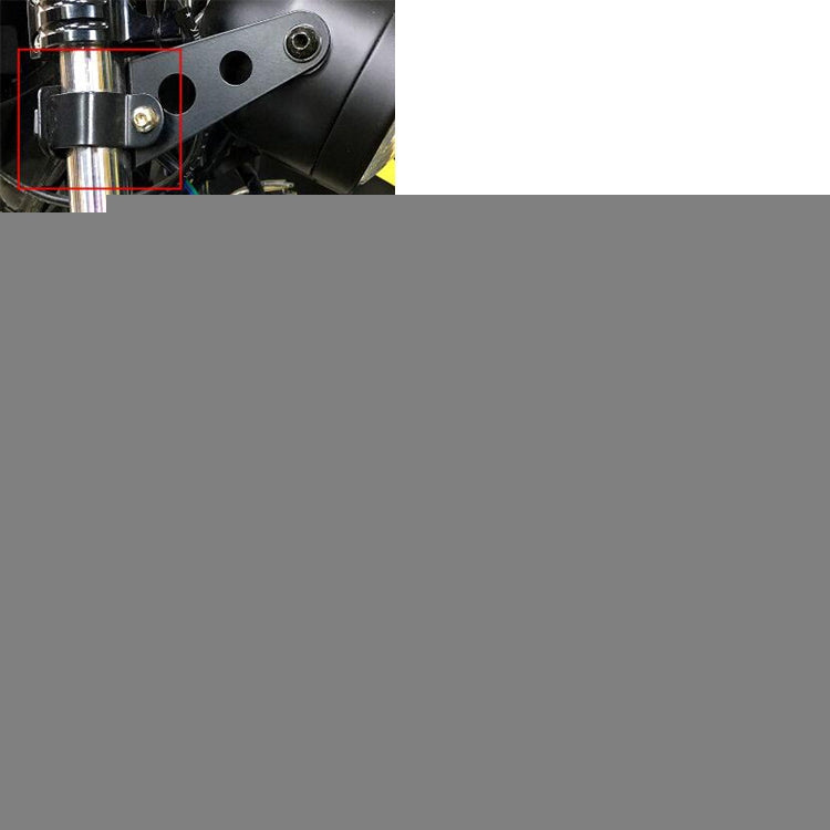 Motorcycle Headlight Holder Modification Accessories, Size:L, L