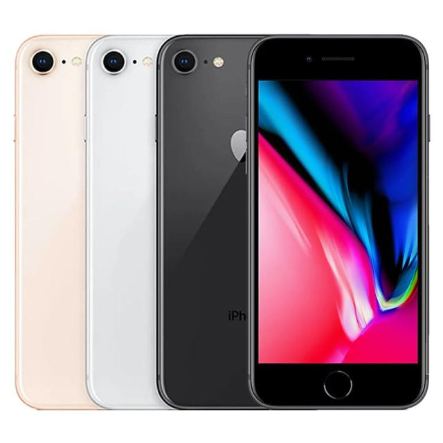 Apple iPhone 8 128GB Unlocked Mix Colors Used A Grade, iPhone 8 128GB