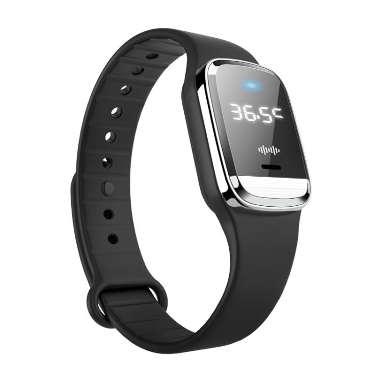 M20 Outdoor Ultrasonic Wave Mosquito Repellent Wristband with Clock & Body Temperature Test, M20 (White), M20 (Black), M20 (Pink)