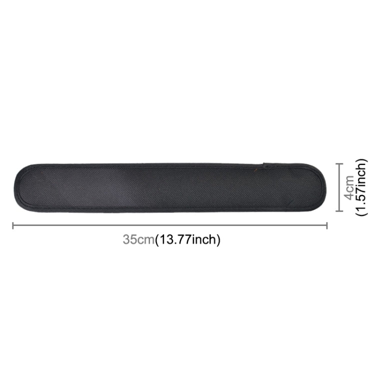 LED Luminous Slap Pat Circle Outdoors sports Wristband, Large, Size:35*4cm, 35x4cm Blue