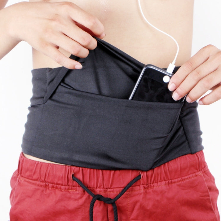 Personal Large-capacity Stretch Tablet Pockets Travel Anti-theft Bag Phone Bag,Size: M, Size: M