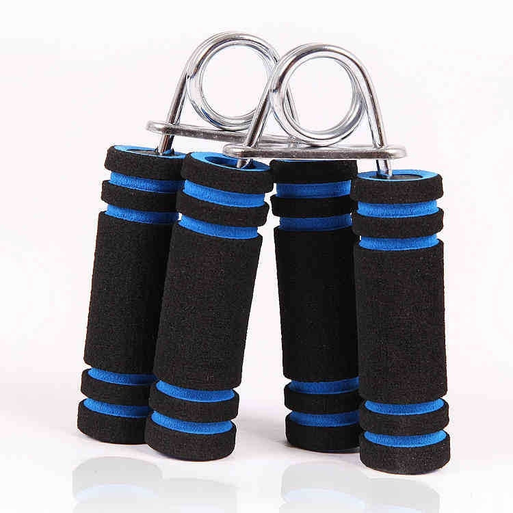 2 PCS Soft Foam Hand Exerciser A Type Hand Grips Gripper For Quickly Increasing Wrist Forearm And Finger Strength, Random Color Delivery, A Type Hand Grips