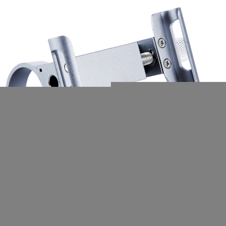 BIKERSAY MP007 Universal Aluminum Alloy Motorcycle Bicycle Phone Holder, MP007(Titanium Color)