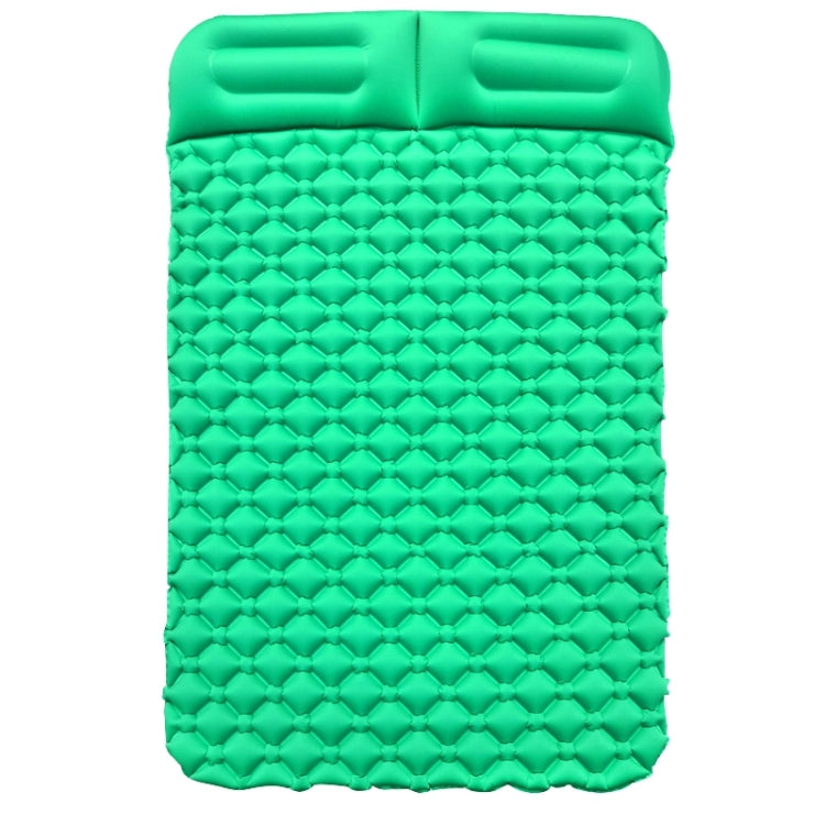 Ordinary Type Outdoor Camping Peripheral Inflatable Cushion Portable TPU Inflatable Double Bed, Size: 195 x 119 x 16cm, Ordinary Type Emerald, Ordinary Type Peacock Blue, Ordinary Type Dark Blue, Ordinary Type Orange