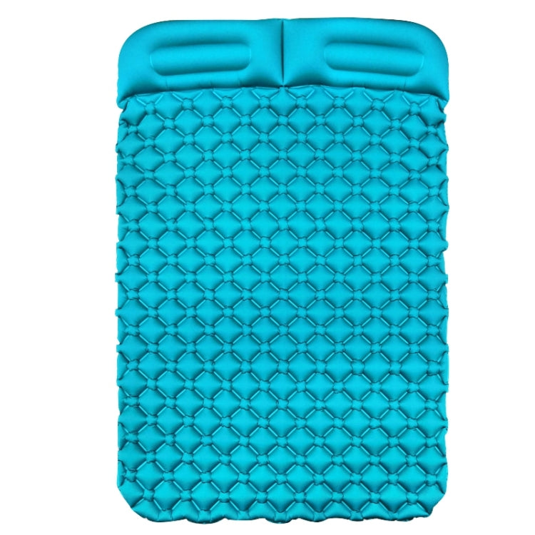 Ordinary Type Outdoor Camping Peripheral Inflatable Cushion Portable TPU Inflatable Double Bed, Size: 195 x 119 x 16cm, Ordinary Type Emerald, Ordinary Type Peacock Blue, Ordinary Type Dark Blue, Ordinary Type Orange