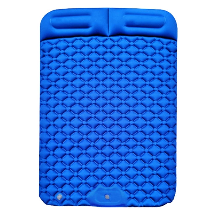 Outdoor Camping Foot-step Automatic Inflatable Cushion Portable TPU Inflatable Double Bed, Size: 195 x 119 x 16cm, Foot-step Emerald, Foot-step Peacock Blue, Foot-step Dark Blue, Foot-step Orange