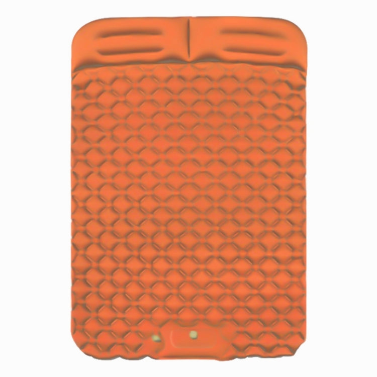 Outdoor Camping Foot-step Automatic Inflatable Cushion Portable TPU Inflatable Double Bed, Size: 195 x 119 x 16cm, Foot-step Emerald, Foot-step Peacock Blue, Foot-step Dark Blue, Foot-step Orange