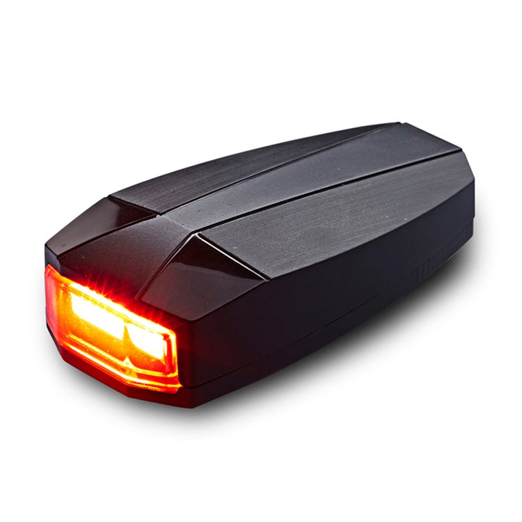 ANTUSI A6 USB Charging COB Light Source Smart Cycling Bike Warning Alarm Tail Light with Remote Control, A6