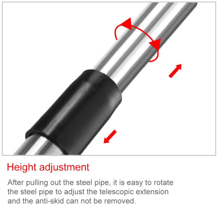 10 PCS 3M 3 Knots Multi-function Telescopic Stainless Steel Teaching Stick Guide Flagpole Signal Flag, 3M 3 Knots