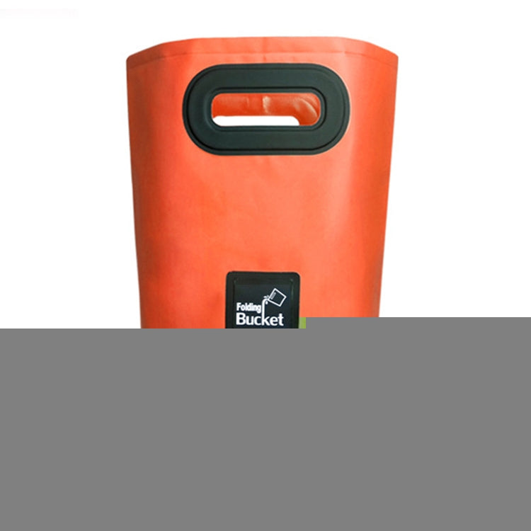 Outdoor Portable Folding Sink PVC Collapsible Bucket, Capacity: 15L, 15L Orange, 15L Green, 15L Rose Red, 15L Sky Blue, 15L Yellow, 15L Black, 15L Dark Blue
