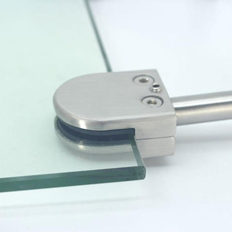 304 Stainless Steel Glass Fish Mouth Support Rod Fixing Clip with 14x40mm Rod, Specification: XL, XL, with 14x40mm Rod