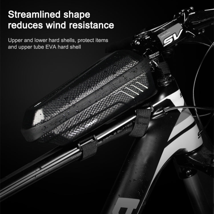 WILD MAN E5 Waterproof Front Bag MTB Large Capacity Bicycle Tube Bag Riding Accessories, E5