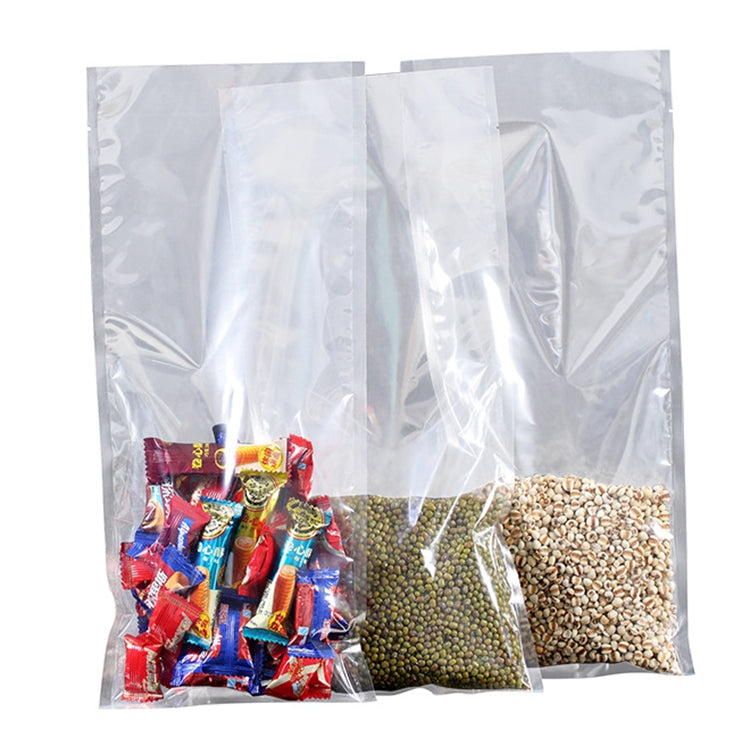 100 PCS Food Vacuum Packaging Transparent Plastic Bag Nylon Fresh-keeping Bag, Size: 25cm x 35cm, Size: 18cm x 28cm