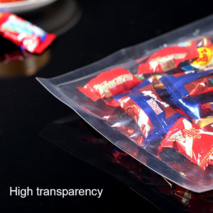 100 PCS Food Vacuum Packaging Transparent Plastic Bag Nylon Fresh-keeping Bag, Size: 25cm x 35cm, Size: 16cm x 24cm