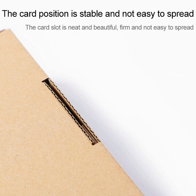 100 PCS Kraft Paper Shipping Box Packaging Box, Size: T1, 15x15x5cm, 15x15x5cm