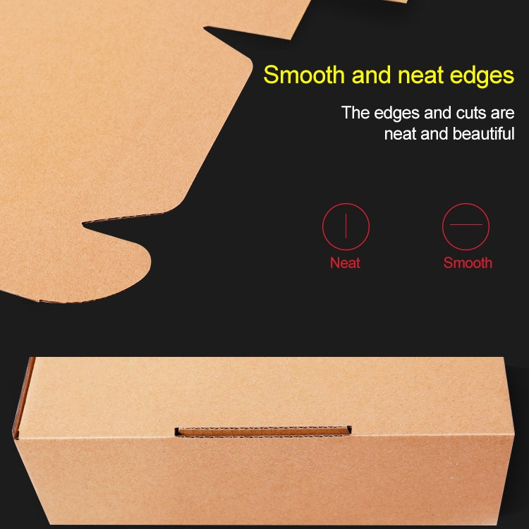 2pcs Kraft Paper Shipping Box Packaging Box, Size: T12, 36x26x6cm, 36x26x6cm