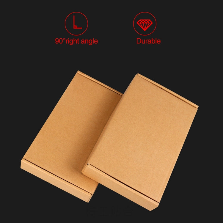 2pcs Kraft Paper Shipping Box Packaging Box, Size: T12, 36x26x6cm, 36x26x6cm