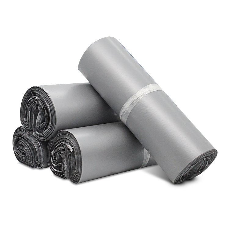 100 PCS / Roll Thick Express Bag Packaging Bag Waterproof Plastic Bag, Size: 55x65cm (Dark Grey), 55x65cm, Silver Grey
