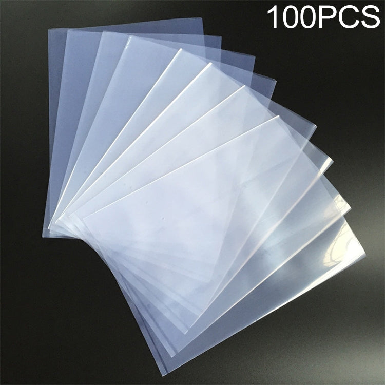 100pcs Sealer Closer Machine Special Transparent Plastic Bag with Customized Logo & Design, Size: 17cm x 26cm, 17cm x 26cm
