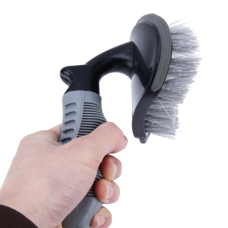 KANEED Car Motorcycle Washing Tool Car Tyre / Wheel Wash Cleaning Brush with Handle, US Stock Car Wheel Brush, Car Wheel Brush, UK Stock Car Wheel Brush
