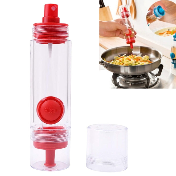 2-Way Pressing Type Leak-Proof Oil Bottle with Nozzle, Random Color Delivery, Pressing Type Oil Bottle