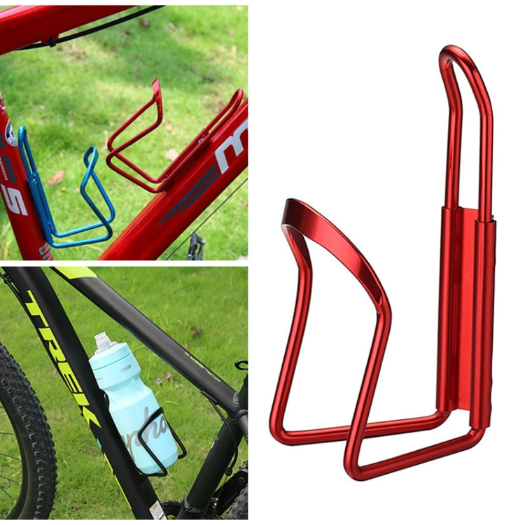 Portable Drinking Cup Water Bottle Cage Holder Bottle Carrier Bracket Stand for Bike, Silver, Red, Black, Blue, Gold