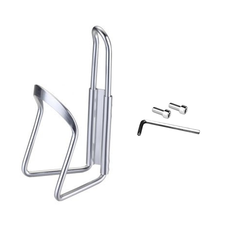 Portable Drinking Cup Water Bottle Cage Holder Bottle Carrier Bracket Stand for Bike, Silver, Red, Black, Blue, Gold