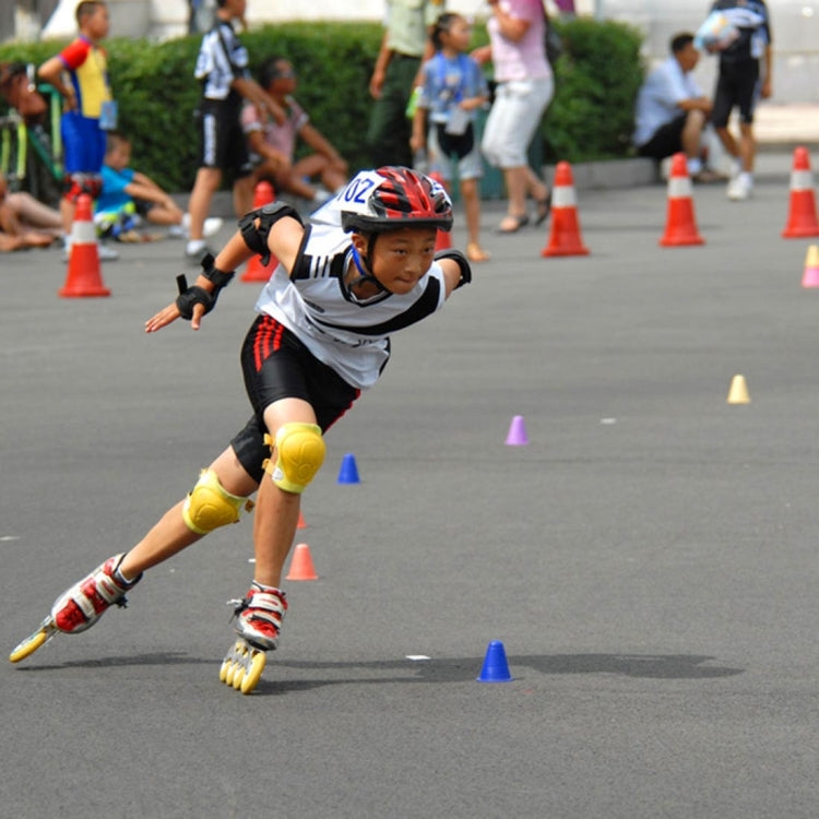 6 in 1 Roller Skate Knee & Elbow & Wrist Pads Protective Gear Sets, Gear Sets(Dark Blue), Gear Sets(Pink), Gear Sets(Black)