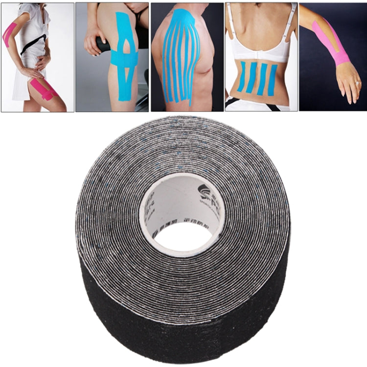 Waterproof Kinesiology Tape Sports Muscles Care Therapeutic Bandage, Size: 5m(L) x 5cm(W), Size: 5mx 5cm Orange, Size: 5mx 5cm Blue, Size: 5m x 5cm Magenta, Size: 5mx 5cm Apricot, Size: 5mx 5cm Black, Size: 5mx 5cm White, Size: 5mx 5cm Green           ...