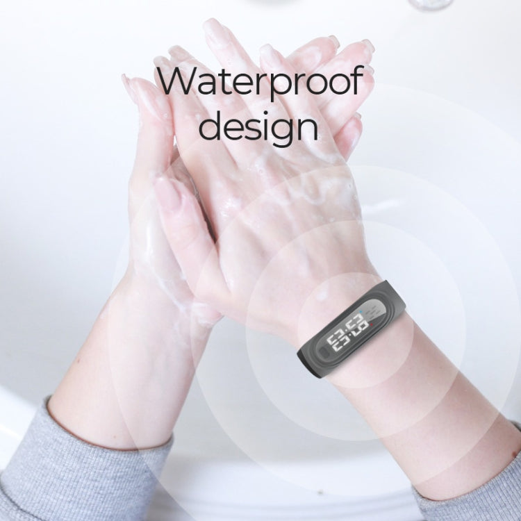 Q2 Outdoor Ultrasonic Electronic Mosquito Repellent Bracelet, Support Three-gear Mode & Time Display, Q2 (White), Q2 (Black), Q2 (Pink), Q2 (Blue)
