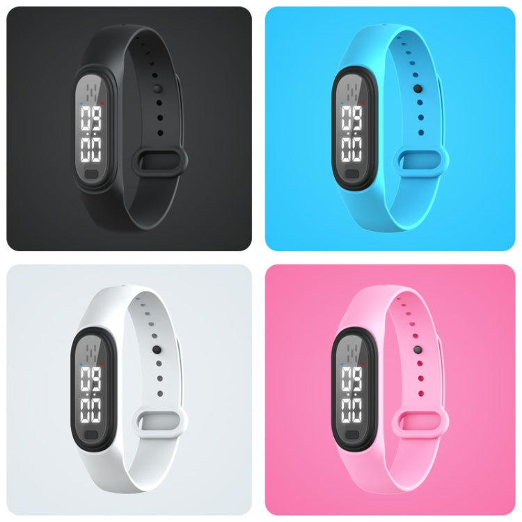 Q2 Outdoor Ultrasonic Electronic Mosquito Repellent Bracelet, Support Three-gear Mode & Time Display, Q2 (White), Q2 (Black), Q2 (Pink), Q2 (Blue)