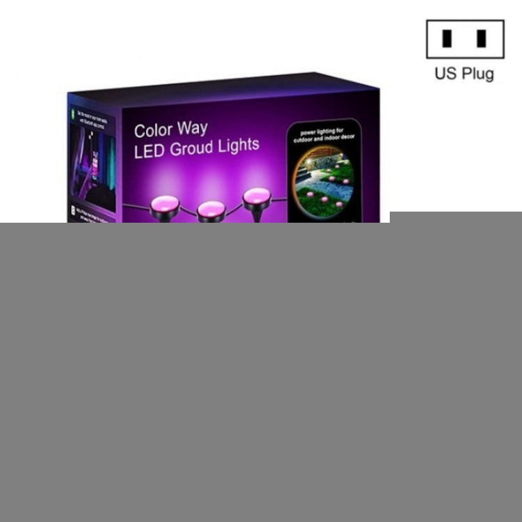 CP01 Outdoor WIFI Smart APP Control Garden Lamp Music Sync Outdoor Ground Lights, US Plug, EU Plug