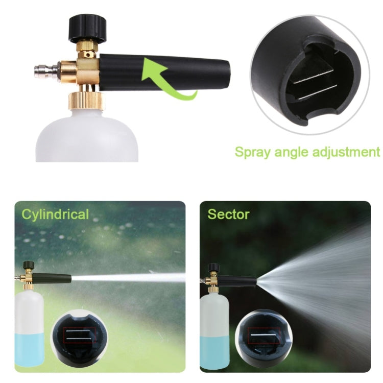 High Pressure Car Wash Foam Gun Soap Foamer Generator Water Sprayer Gun Snow Foam Lance Auto Car Washer For Karcher K2-K7, Soap Foamer  Bottle