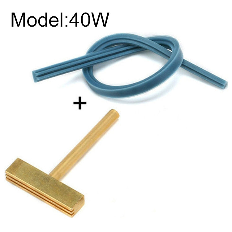All Copper Liquid Crystal Cable Welding Tool T-shaped Soldering Iron Head, 30W, 40W, 60W