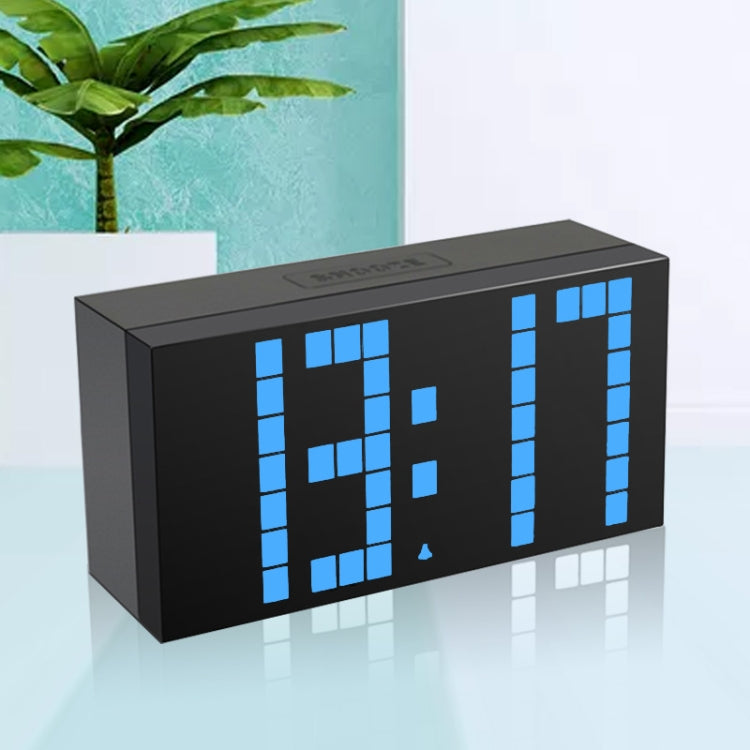 Digital Electronic Alarm Clock Creative LED Desk Clock US Plug, 4 Digits 7 Segments, 4 Digits 5 Segments, 6 Digits 5 Segments
