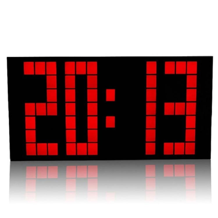 Digital Electronic Alarm Clock Creative LED Desk Clock US Plug, 4 Digits 7 Segments, 4 Digits 5 Segments, 6 Digits 5 Segments