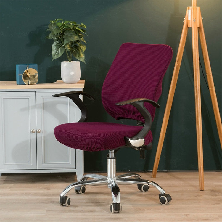 Universal Stretch Office Chair Cover, Back Cover + Cushion Cover
